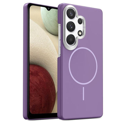 Gold Armor PC Thin Circle MagSafe Shockproof Phone Case, For Samsung Galaxy A33 5G, For Samsung Galaxy A13 4G, For Samsung Galaxy S22 Ultra 5G, For Samsung Galaxy A32 4G, For Samsung Galaxy A52 5G