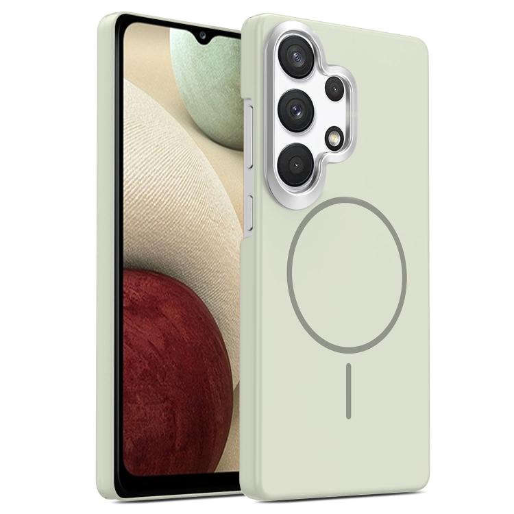 Gold Armor PC Thin Circle MagSafe Shockproof Phone Case, For Samsung Galaxy A33 5G, For Samsung Galaxy A13 4G, For Samsung Galaxy S22 Ultra 5G, For Samsung Galaxy A32 4G, For Samsung Galaxy A52 5G