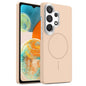 Gold Armor PC Thin Circle MagSafe Shockproof Phone Case, For Samsung Galaxy A15 4G / 5G, For Samsung Galaxy A23 4G / 5G, For Samsung Galaxy A14 4G / 5G