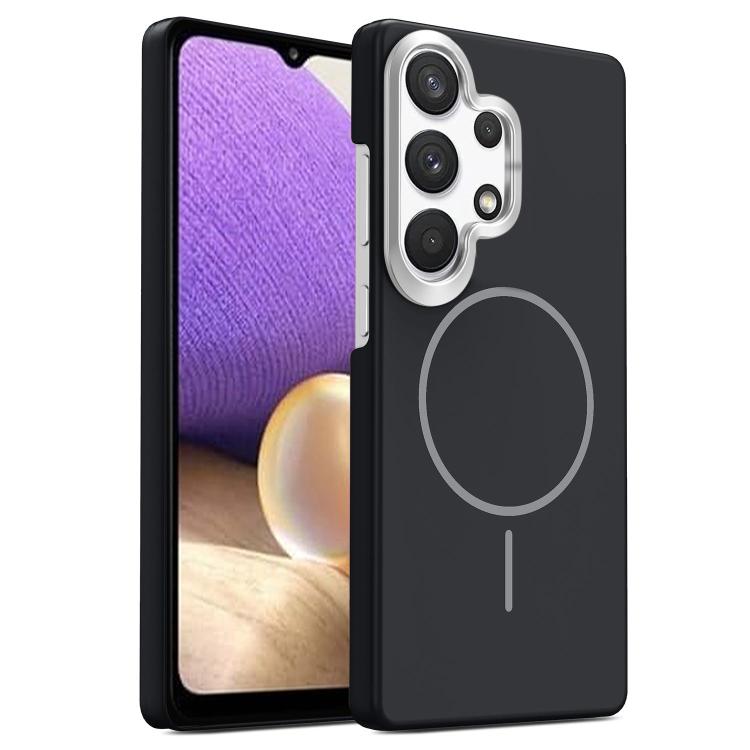 Gold Armor PC Thin Circle MagSafe Shockproof Phone Case, For Samsung Galaxy A33 5G, For Samsung Galaxy A13 4G, For Samsung Galaxy S22 Ultra 5G, For Samsung Galaxy A32 4G, For Samsung Galaxy A52 5G