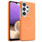 Gold Armor PC Thin Circle MagSafe Shockproof Phone Case, For Samsung Galaxy A33 5G, For Samsung Galaxy A13 4G, For Samsung Galaxy S22 Ultra 5G, For Samsung Galaxy A32 4G, For Samsung Galaxy A52 5G