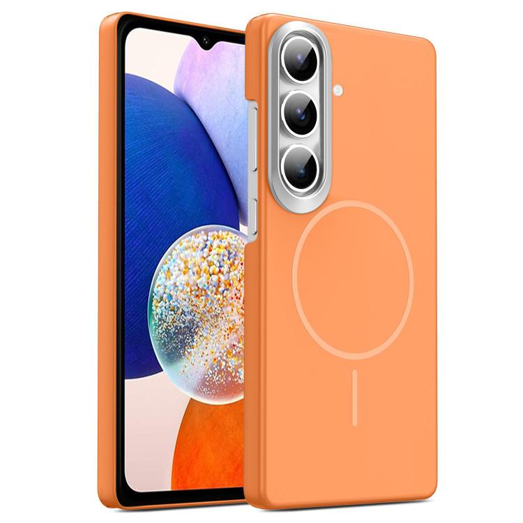 Gold Armor PC Thin Circle MagSafe Shockproof Phone Case, For Samsung Galaxy A15 4G / 5G, For Samsung Galaxy A23 4G / 5G, For Samsung Galaxy A14 4G / 5G
