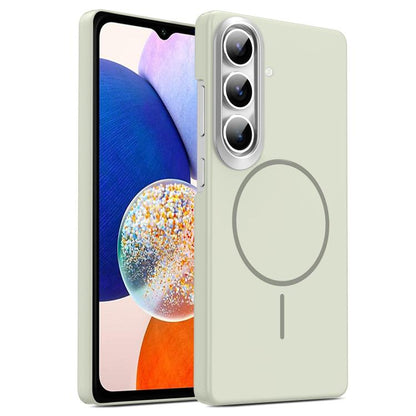 Gold Armor PC Thin Circle MagSafe Shockproof Phone Case, For Samsung Galaxy A15 4G / 5G, For Samsung Galaxy A23 4G / 5G, For Samsung Galaxy A14 4G / 5G