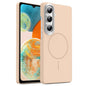 Gold Armor PC Thin Circle MagSafe Shockproof Phone Case, For Samsung Galaxy A05, For Samsung Galaxy A05s, For Samsung Galaxy A25 5G, For Samsung Galaxy S23 FE 5G, For Samsung Galaxy A24 4G