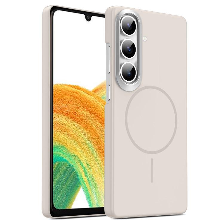 Gold Armor PC Thin Circle MagSafe Shockproof Phone Case, For Samsung Galaxy A34 5G, For Samsung Galaxy A54 5G, For Samsung Galaxy S23 Ultra 5G, For Samsung Galaxy S23 5G, For Samsung Galaxy A53 5G