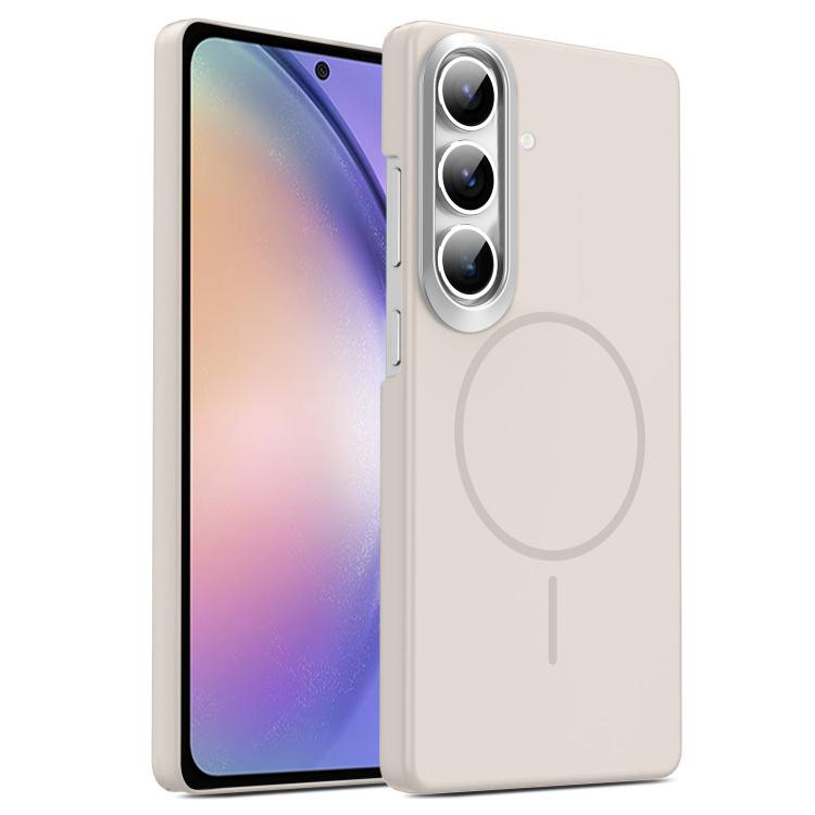 Gold Armor PC Thin Circle MagSafe Shockproof Phone Case, For Samsung Galaxy A34 5G, For Samsung Galaxy A54 5G, For Samsung Galaxy S23 Ultra 5G, For Samsung Galaxy S23 5G, For Samsung Galaxy A53 5G