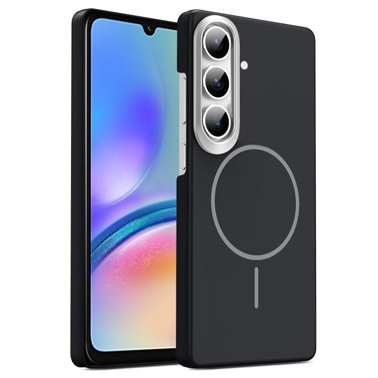 Gold Armor PC Thin Circle MagSafe Shockproof Phone Case, For Samsung Galaxy A05, For Samsung Galaxy A05s, For Samsung Galaxy A25 5G, For Samsung Galaxy S23 FE 5G, For Samsung Galaxy A24 4G