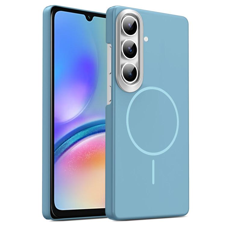 Gold Armor PC Thin Circle MagSafe Shockproof Phone Case, For Samsung Galaxy A05, For Samsung Galaxy A05s, For Samsung Galaxy A25 5G, For Samsung Galaxy S23 FE 5G, For Samsung Galaxy A24 4G