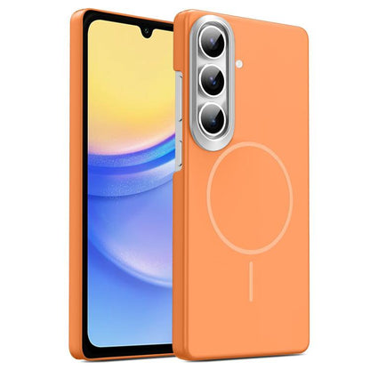 Gold Armor PC Thin Circle MagSafe Shockproof Phone Case, For Samsung Galaxy A15 4G / 5G, For Samsung Galaxy A23 4G / 5G, For Samsung Galaxy A14 4G / 5G