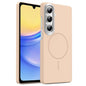 Gold Armor PC Thin Circle MagSafe Shockproof Phone Case, For Samsung Galaxy A15 4G / 5G, For Samsung Galaxy A23 4G / 5G, For Samsung Galaxy A14 4G / 5G