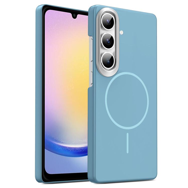 Gold Armor PC Thin Circle MagSafe Shockproof Phone Case, For Samsung Galaxy A05, For Samsung Galaxy A05s, For Samsung Galaxy A25 5G, For Samsung Galaxy S23 FE 5G, For Samsung Galaxy A24 4G