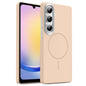 Gold Armor PC Thin Circle MagSafe Shockproof Phone Case, For Samsung Galaxy A05, For Samsung Galaxy A05s, For Samsung Galaxy A25 5G, For Samsung Galaxy S23 FE 5G, For Samsung Galaxy A24 4G