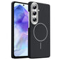 Gold Armor PC Thin Circle MagSafe Shockproof Phone Case, For Samsung Galaxy A55 5G, For Samsung Galaxy A35 5G, For Samsung Galaxy S24 Ultra 5G, For Samsung Galaxy S24+ 5G, For Samsung Galaxy S24 5G