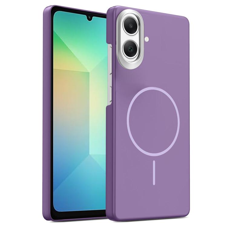 Gold Armor PC Thin Circle MagSafe Shockproof Phone Case, For Samsung Galaxy S25+ 5G, For Samsung Galaxy S25 Ultra 5G, For Samsung Galaxy A16 5G, For Samsung Galaxy A06 4G, For Samsung Galaxy S24 FE 5G