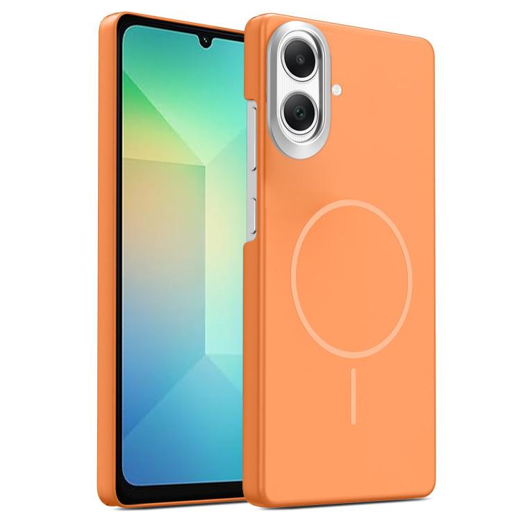 Gold Armor PC Thin Circle MagSafe Shockproof Phone Case, For Samsung Galaxy S25+ 5G, For Samsung Galaxy S25 Ultra 5G, For Samsung Galaxy A16 5G, For Samsung Galaxy A06 4G, For Samsung Galaxy S24 FE 5G