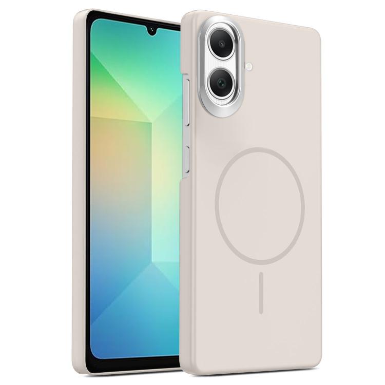 Gold Armor PC Thin Circle MagSafe Shockproof Phone Case, For Samsung Galaxy S25+ 5G, For Samsung Galaxy S25 Ultra 5G, For Samsung Galaxy A16 5G, For Samsung Galaxy A06 4G, For Samsung Galaxy S24 FE 5G