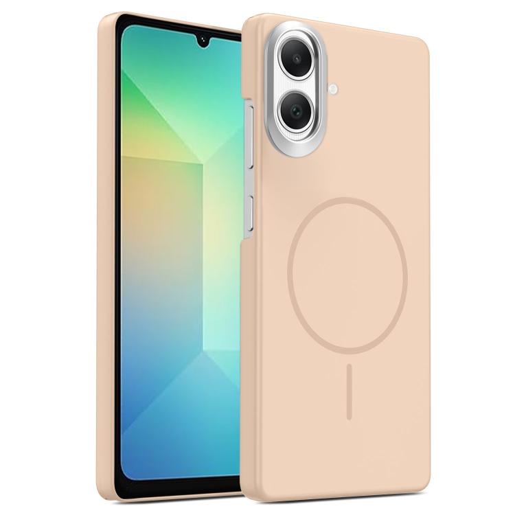 Gold Armor PC Thin Circle MagSafe Shockproof Phone Case, For Samsung Galaxy S25+ 5G, For Samsung Galaxy S25 Ultra 5G, For Samsung Galaxy A16 5G, For Samsung Galaxy A06 4G, For Samsung Galaxy S24 FE 5G