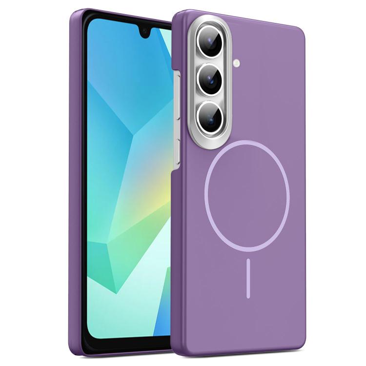 Gold Armor PC Thin Circle MagSafe Shockproof Phone Case, For Samsung Galaxy S25+ 5G, For Samsung Galaxy S25 Ultra 5G, For Samsung Galaxy A16 5G, For Samsung Galaxy A06 4G, For Samsung Galaxy S24 FE 5G