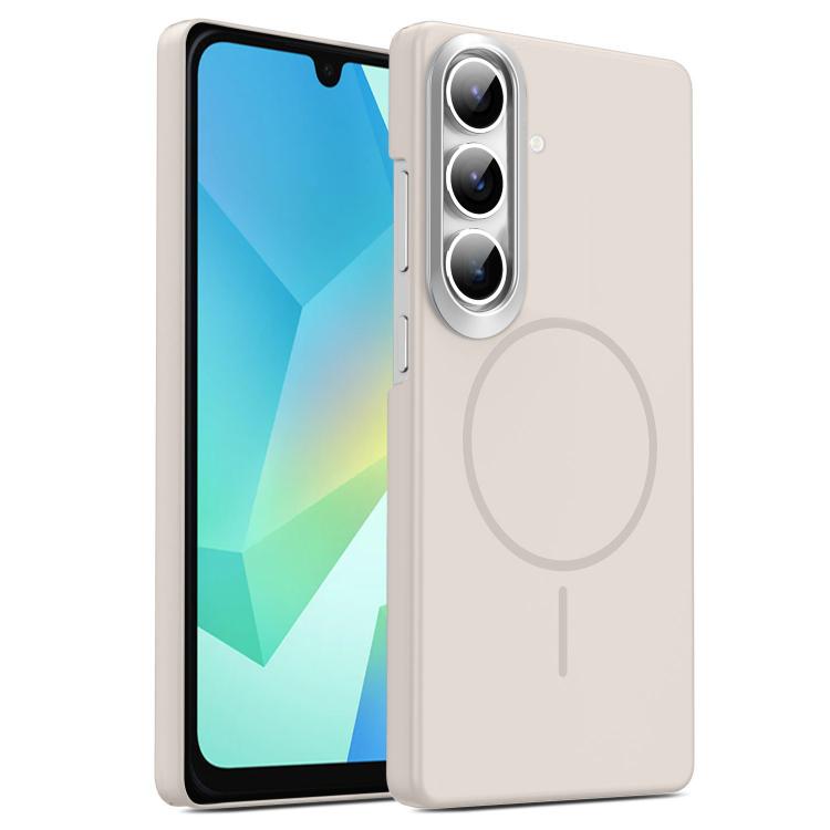 Gold Armor PC Thin Circle MagSafe Shockproof Phone Case, For Samsung Galaxy S25+ 5G, For Samsung Galaxy S25 Ultra 5G, For Samsung Galaxy A16 5G, For Samsung Galaxy A06 4G, For Samsung Galaxy S24 FE 5G