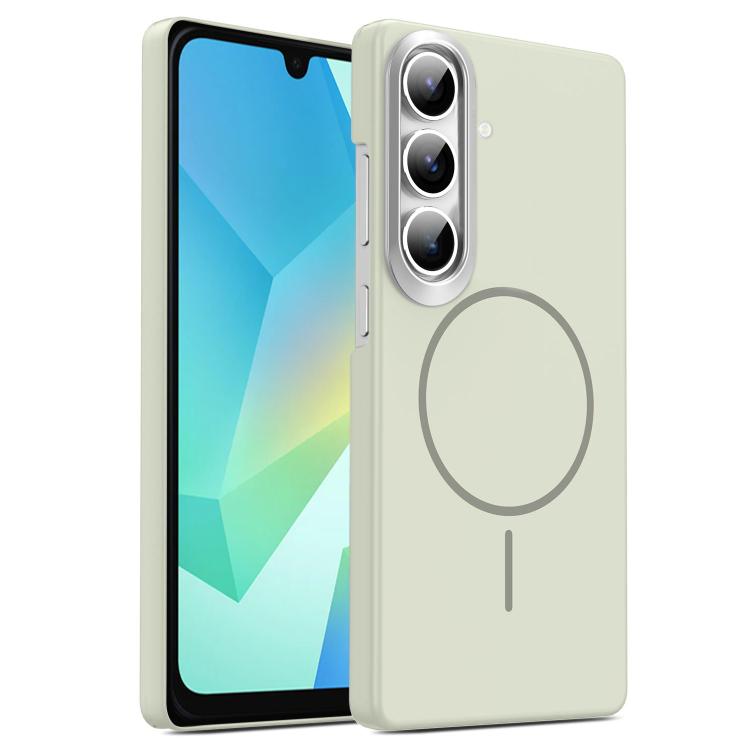 Gold Armor PC Thin Circle MagSafe Shockproof Phone Case, For Samsung Galaxy S25+ 5G, For Samsung Galaxy S25 Ultra 5G, For Samsung Galaxy A16 5G, For Samsung Galaxy A06 4G, For Samsung Galaxy S24 FE 5G