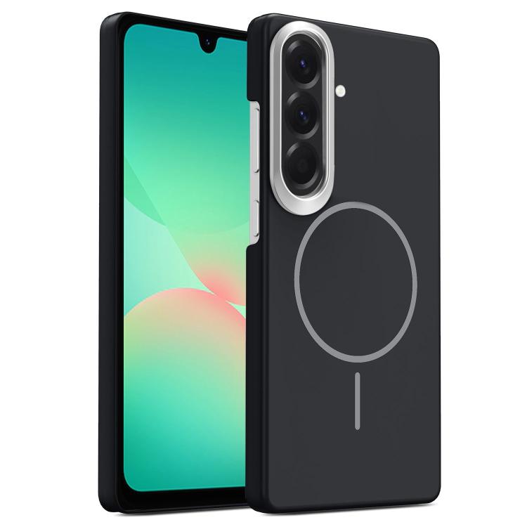 Gold Armor PC Thin Circle MagSafe Shockproof Phone Case, For Samsung Galaxy S25 Edge 5G, For Samsung Galaxy A56 5G, For Samsung Galaxy A26 5G, For Samsung Galaxy A36 5G, For Samsung Galaxy S25 5G