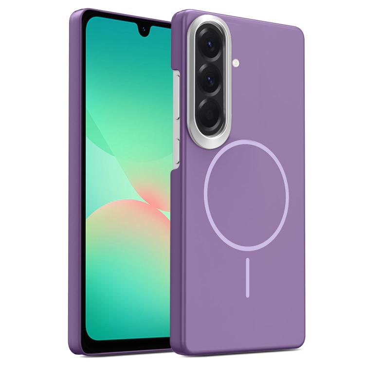 Gold Armor PC Thin Circle MagSafe Shockproof Phone Case, For Samsung Galaxy S25 Edge 5G, For Samsung Galaxy A56 5G, For Samsung Galaxy A26 5G, For Samsung Galaxy A36 5G, For Samsung Galaxy S25 5G