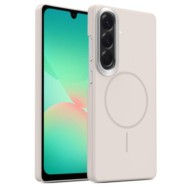 Gold Armor PC Thin Circle MagSafe Shockproof Phone Case, For Samsung Galaxy S25 Edge 5G, For Samsung Galaxy A56 5G, For Samsung Galaxy A26 5G, For Samsung Galaxy A36 5G, For Samsung Galaxy S25 5G