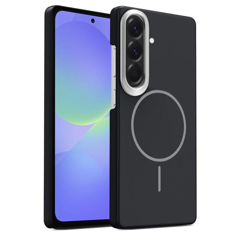 Gold Armor PC Thin Circle MagSafe Shockproof Phone Case, For Samsung Galaxy S25 Edge 5G, For Samsung Galaxy A56 5G, For Samsung Galaxy A26 5G, For Samsung Galaxy A36 5G, For Samsung Galaxy S25 5G