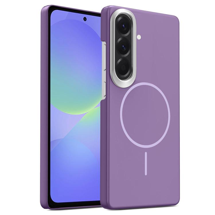 Gold Armor PC Thin Circle MagSafe Shockproof Phone Case, For Samsung Galaxy S25 Edge 5G, For Samsung Galaxy A56 5G, For Samsung Galaxy A26 5G, For Samsung Galaxy A36 5G, For Samsung Galaxy S25 5G