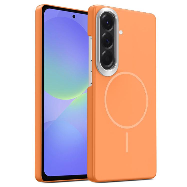 Gold Armor PC Thin Circle MagSafe Shockproof Phone Case, For Samsung Galaxy S25 Edge 5G, For Samsung Galaxy A56 5G, For Samsung Galaxy A26 5G, For Samsung Galaxy A36 5G, For Samsung Galaxy S25 5G