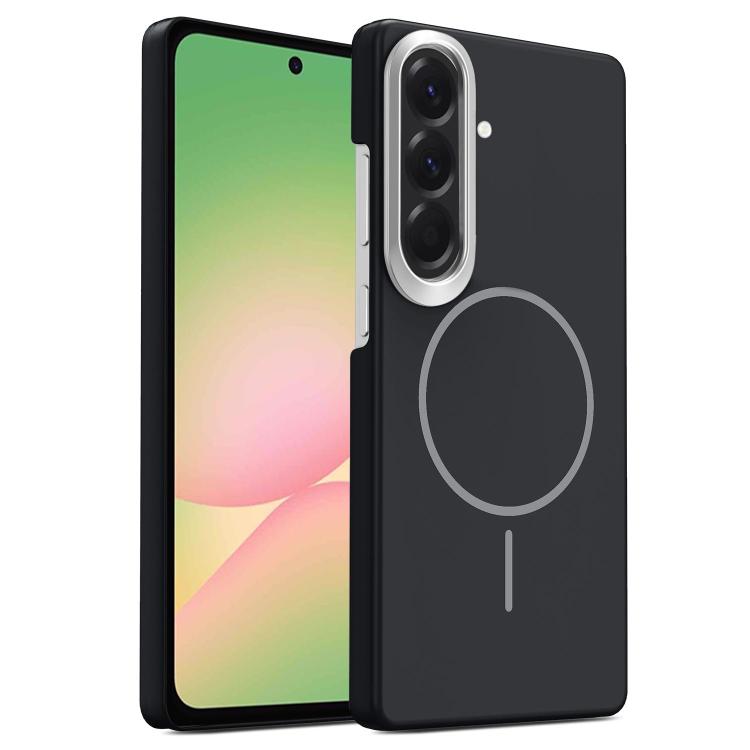 Gold Armor PC Thin Circle MagSafe Shockproof Phone Case, For Samsung Galaxy S25 Edge 5G, For Samsung Galaxy A56 5G, For Samsung Galaxy A26 5G, For Samsung Galaxy A36 5G, For Samsung Galaxy S25 5G