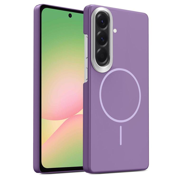 Gold Armor PC Thin Circle MagSafe Shockproof Phone Case, For Samsung Galaxy S25 Edge 5G, For Samsung Galaxy A56 5G, For Samsung Galaxy A26 5G, For Samsung Galaxy A36 5G, For Samsung Galaxy S25 5G