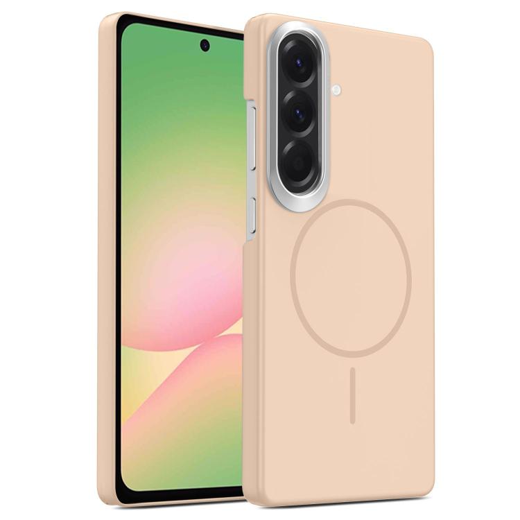 Gold Armor PC Thin Circle MagSafe Shockproof Phone Case, For Samsung Galaxy S25 Edge 5G, For Samsung Galaxy A56 5G, For Samsung Galaxy A26 5G, For Samsung Galaxy A36 5G, For Samsung Galaxy S25 5G