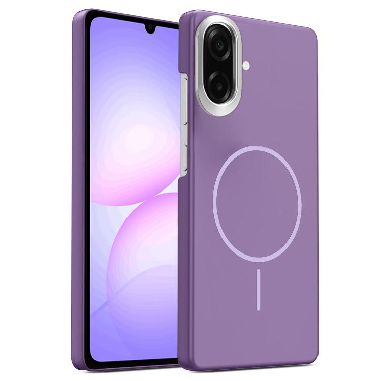 Gold Armor PC Thin Circle MagSafe Shockproof Phone Case, For Samsung Galaxy S26+ 5G, For Samsung Galaxy S26 Ultra 5G, For Samsung Galaxy S26 5G, For Samsung Galaxy A07 5G, For Samsung Galaxy A17 5G