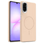 Gold Armor PC Thin Circle MagSafe Shockproof Phone Case, For Samsung Galaxy S26+ 5G, For Samsung Galaxy S26 Ultra 5G, For Samsung Galaxy S26 5G, For Samsung Galaxy A07 5G, For Samsung Galaxy A17 5G