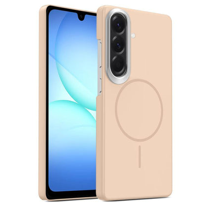 Gold Armor PC Thin Circle MagSafe Shockproof Phone Case, For Samsung Galaxy S26+ 5G, For Samsung Galaxy S26 Ultra 5G, For Samsung Galaxy S26 5G, For Samsung Galaxy A07 5G, For Samsung Galaxy A17 5G