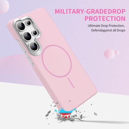 Gold Armor PC Thin Circle MagSafe Shockproof Phone Case, For Samsung Galaxy A15 4G / 5G, For Samsung Galaxy A23 4G / 5G, For Samsung Galaxy A14 4G / 5G