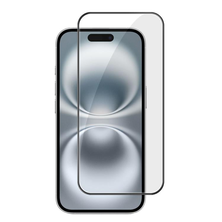 Kalebol High-Aluminum Screen-Printed Full-Coverage Anti-Fingerprint Black-Bordered HD Tempered Glass Film