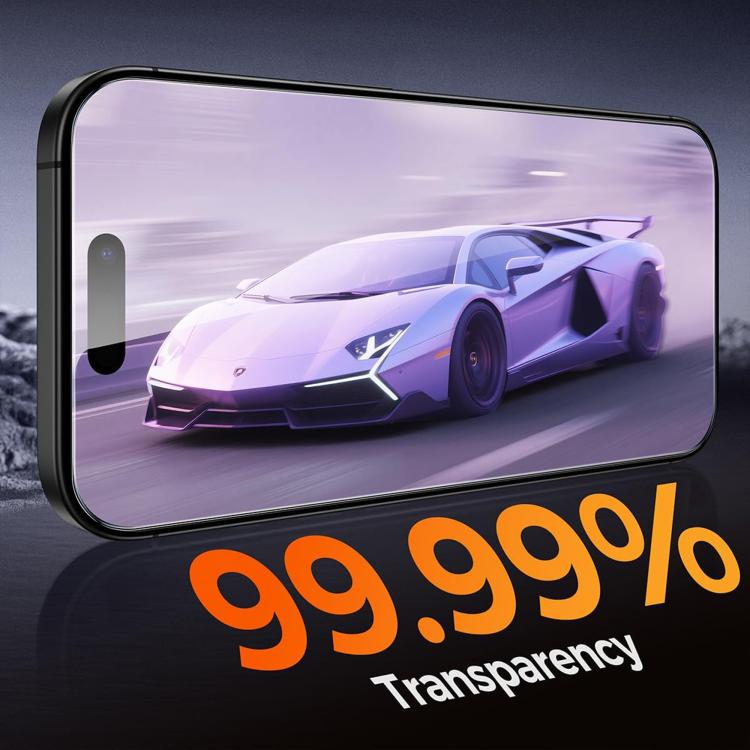 Kalebol High-Aluminum Screen-Printed Full-Coverage Anti-Fingerprint Black-Bordered HD Tempered Glass Film