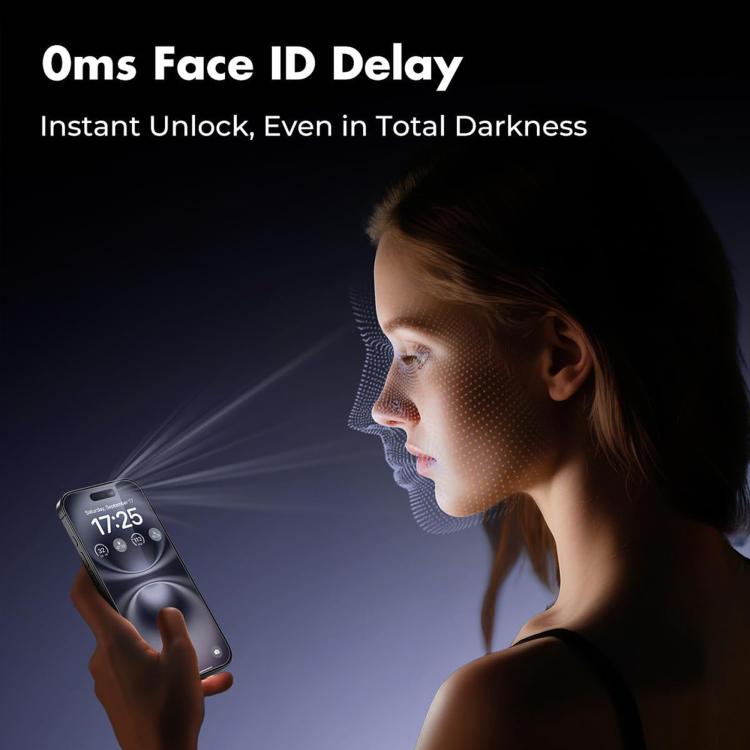 Kalebol High-Aluminum Screen-Printed Full-Coverage Anti-Fingerprint Black-Bordered HD Tempered Glass Film