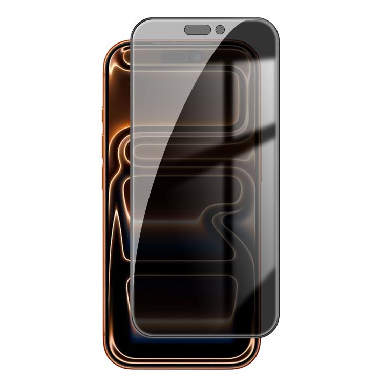 Kalebol High-Aluminum Screen-Printed Full-Coverage Black-Border Privacy Tempered Glass Film