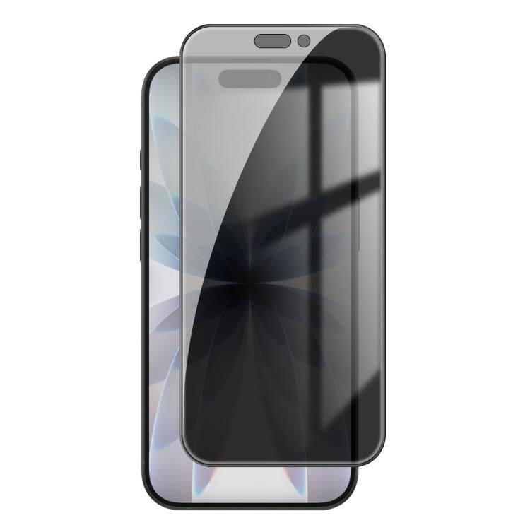 Kalebol High-Aluminum Screen-Printed Full-Coverage Black-Border Privacy Tempered Glass Film