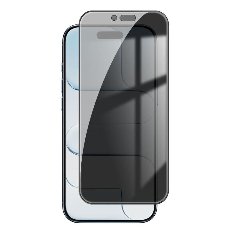 Kalebol High-Aluminum Screen-Printed Full-Coverage Black-Border Privacy Tempered Glass Film