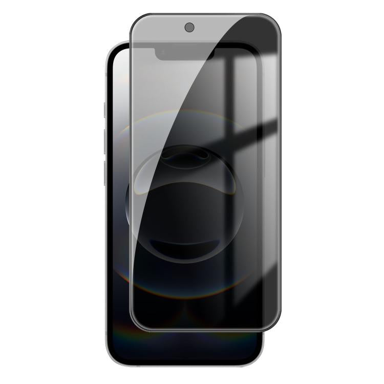 Kalebol High-Aluminum Screen-Printed Full-Coverage Black-Border Privacy Tempered Glass Film