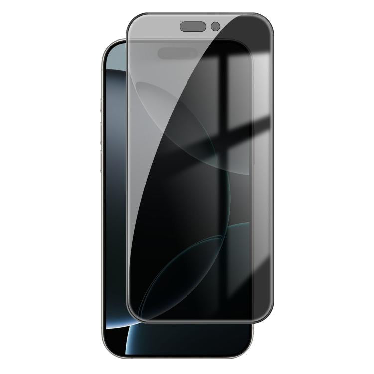 Kalebol High-Aluminum Screen-Printed Full-Coverage Black-Border Privacy Tempered Glass Film