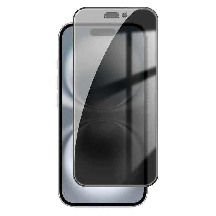 Kalebol High-Aluminum Screen-Printed Full-Coverage Black-Border Privacy Tempered Glass Film