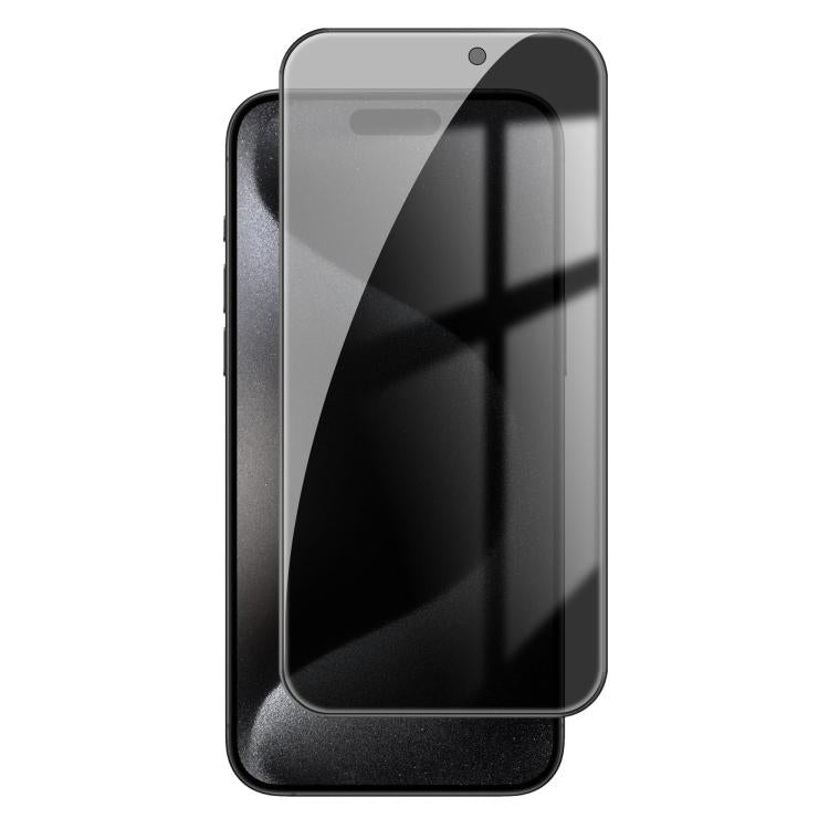 Kalebol High-Aluminum Screen-Printed Full-Coverage Black-Border Privacy Tempered Glass Film
