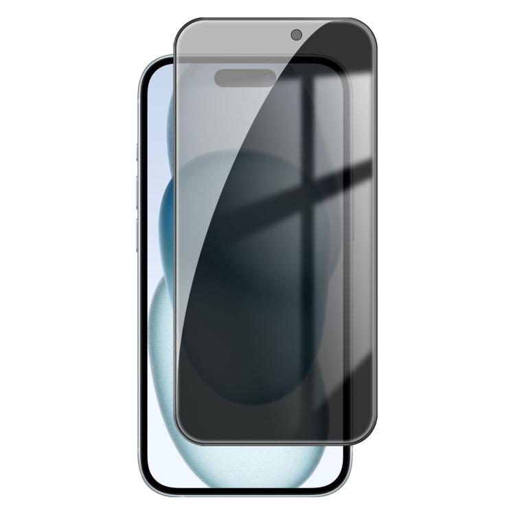 Kalebol High-Aluminum Screen-Printed Full-Coverage Black-Border Privacy Tempered Glass Film