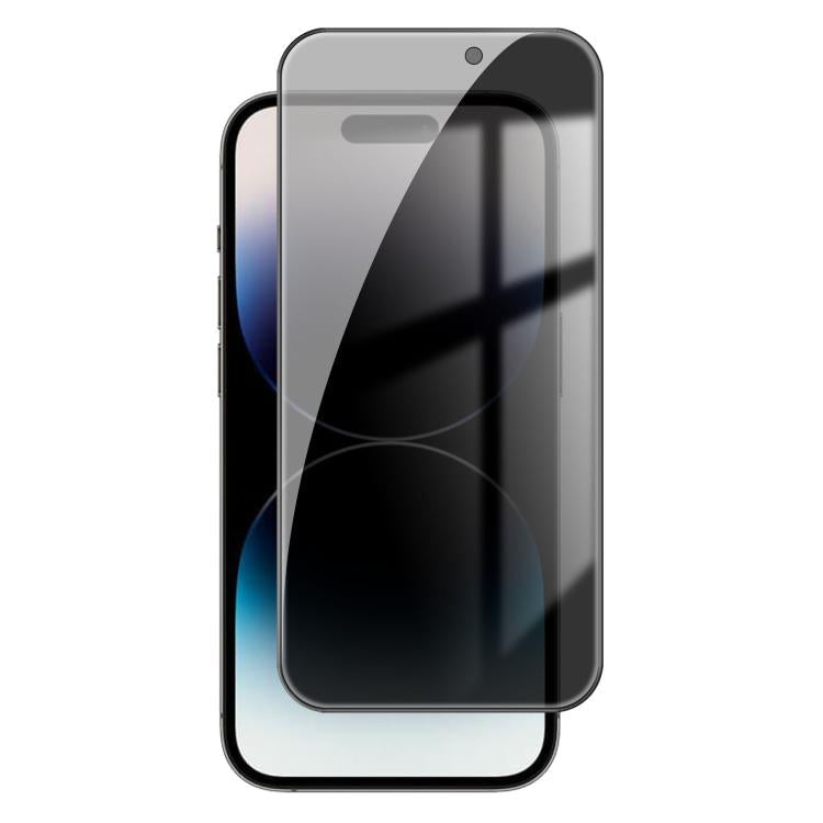 Kalebol High-Aluminum Screen-Printed Full-Coverage Black-Border Privacy Tempered Glass Film