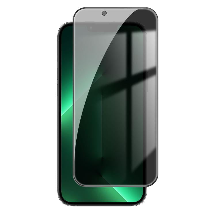 Kalebol High-Aluminum Screen-Printed Full-Coverage Black-Border Privacy Tempered Glass Film